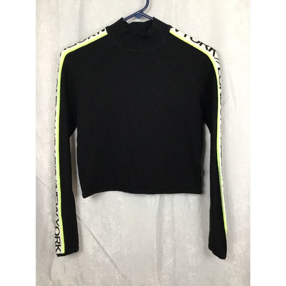 H&M Divided London / Paris / New York Crop Top/Sweater Small - Picture 10 of 14